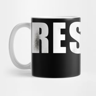 Resist T-Shirt Mug